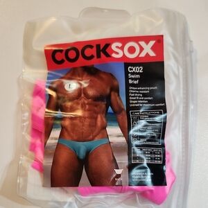 Cocksox Swim Brief Men's Swim Brief - Pink